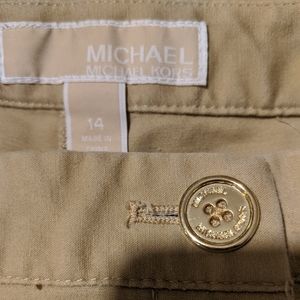 Michael Kors Size 14 Woman's Tan Pants